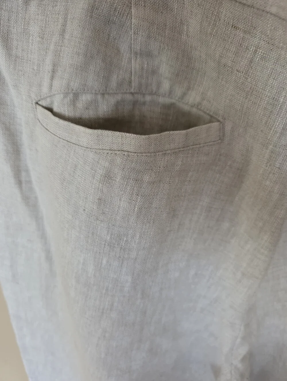 Banana Republic HighRise Relaxed Straight Linen 12 Pants Quiet Luxury EuroSummer